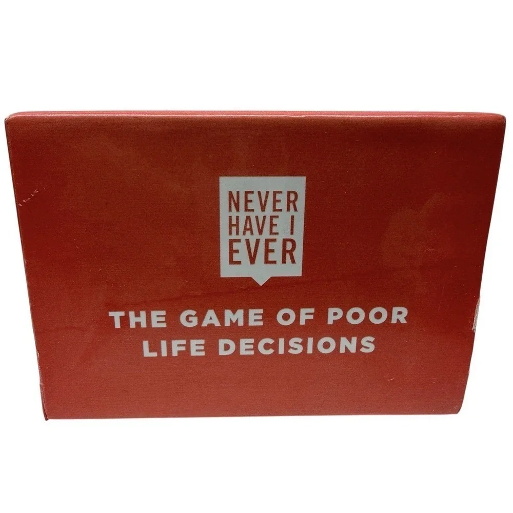 Never Have I Ever Party Card Game Complete 17+‎ Complete In Box